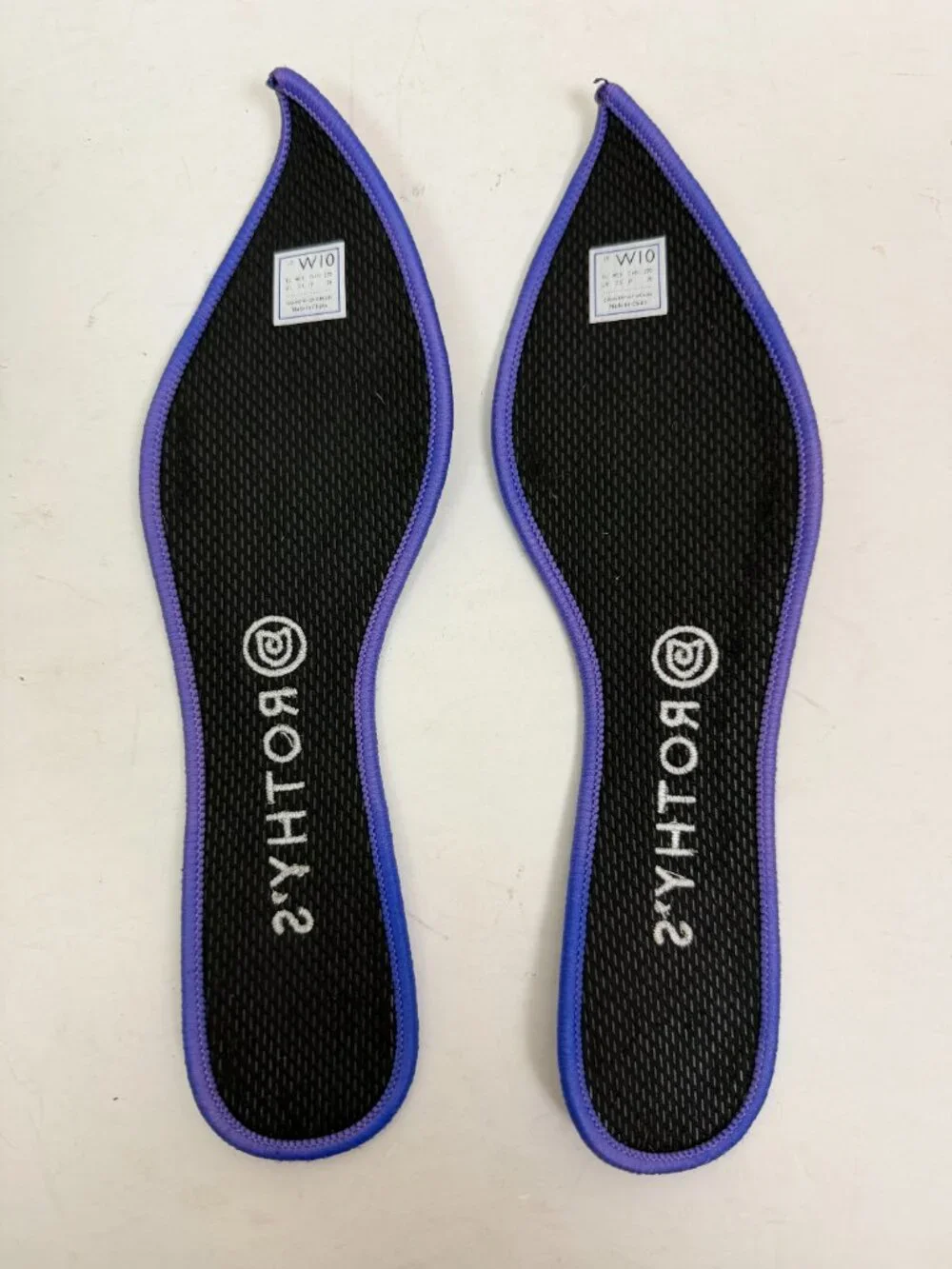 Rothy's The Point Ballet Flat In Classic Black Size 10 - Picture 11 of 12